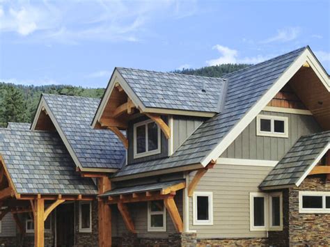 houses with shingles and metal roof|metal roofing that looks like shingles.